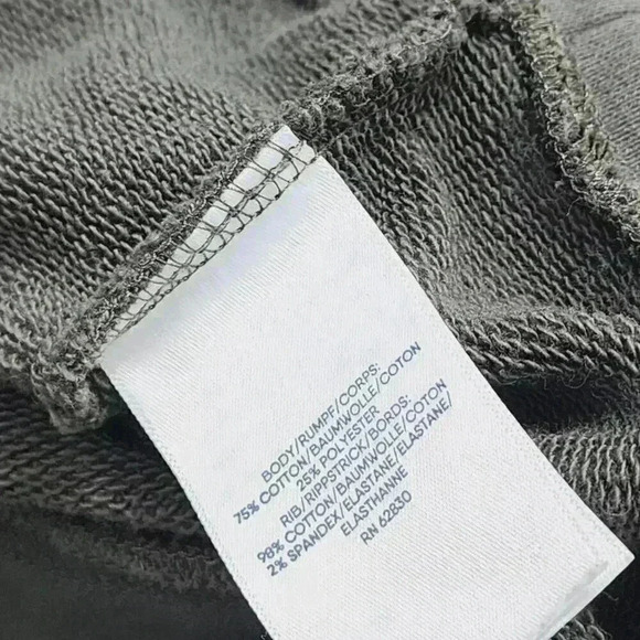 Lands' End Shawl neck Women's Sweatshirt Army Green pullover Size M 3306C - Picture 5 of 6